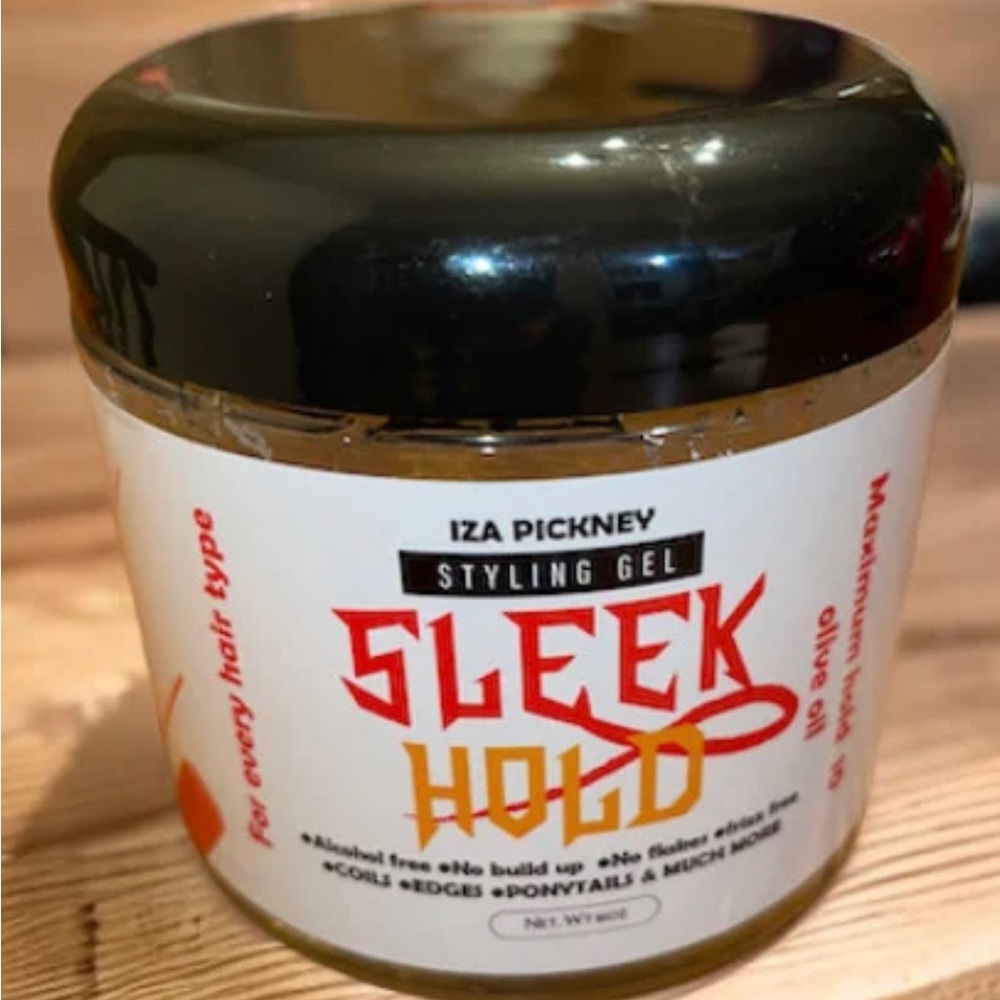Sleek hold styling gel